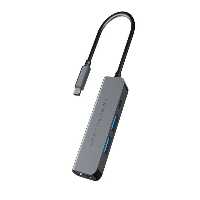 هاب تایپ سی 4 در 1 پاورولوژی Powerology 4 in 1 USB-C Hub P4CHBGY