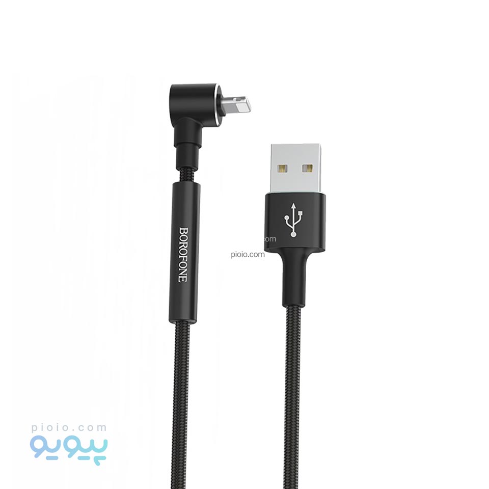 کابل تبدیل USB به لایتینگ بروفون مدل BU6 طول 1.2 متر