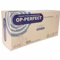 دستکش لاتکس مدل OP-PERFECT بسته 100 عددی سایز لارج