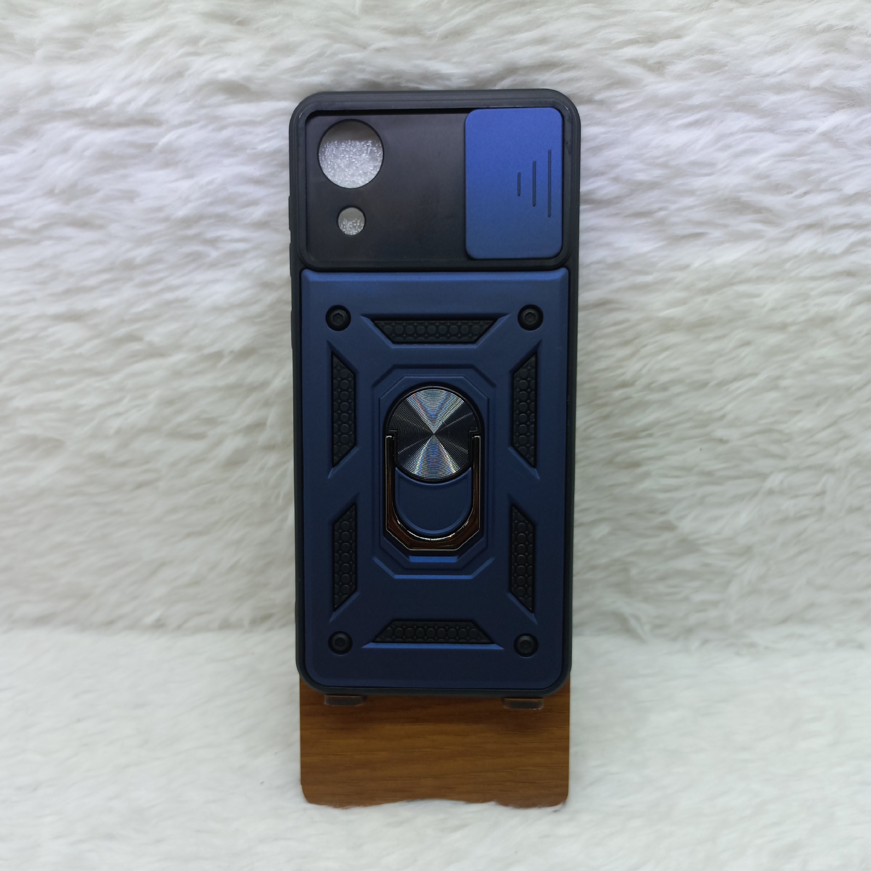 گارد (قاب) گوشی A03core مدل بتمنی ضدضربه کیفیت اورجینال رنگ آبی مناسب گوشی Samsung A03core