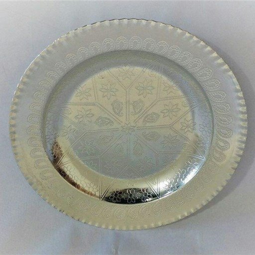 بشقاب خورشت خوری مسی قلع شده زنجانیها