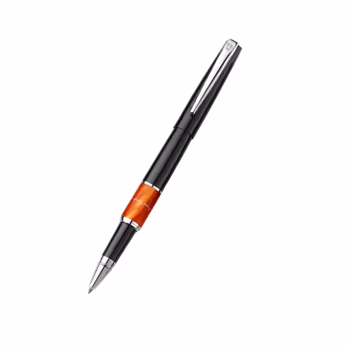 روان نویس پیرکاردین مدل LIBRA رنگ مشکی، قهوه ای مرمری