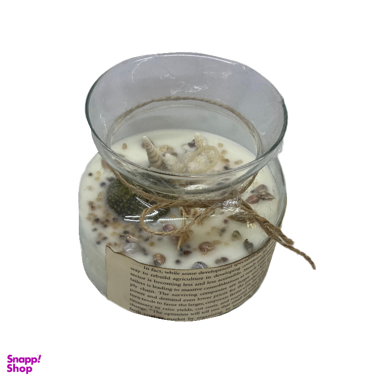 شمع لیوانی مدل دریایی کد 313