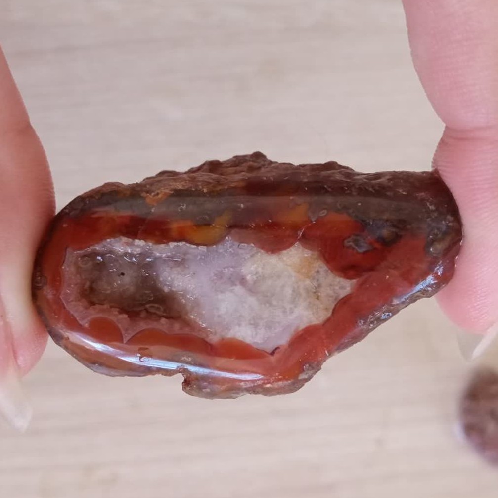 سنگ راف عقیق سلیمانی طبیعی