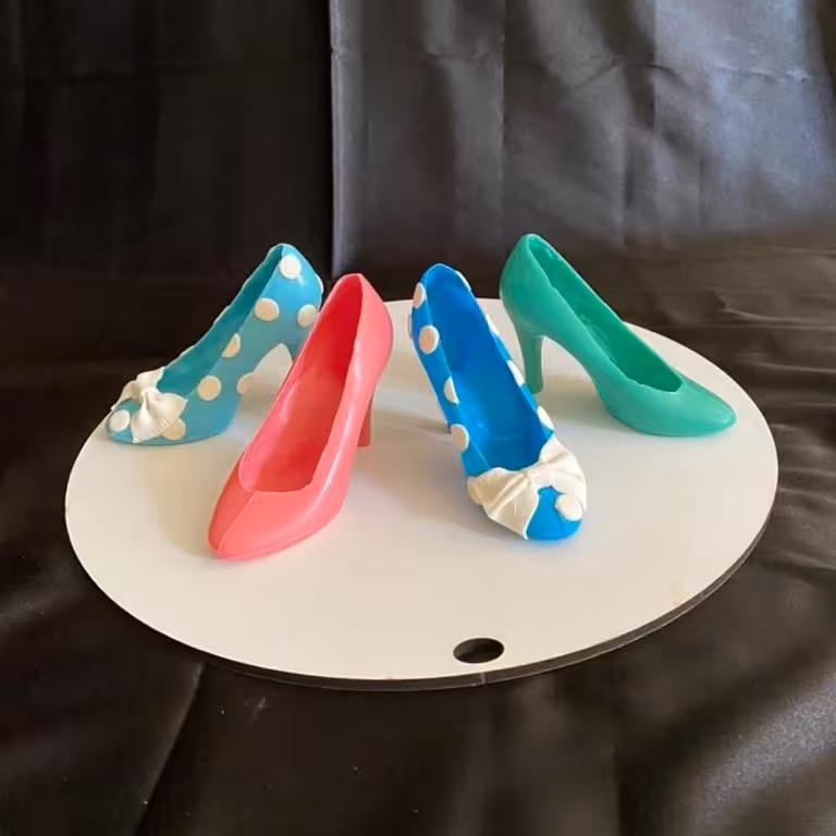 کفش شکلاتی سیندرلا - پک 4 عددی - پرداخت هزینه ارسال در مقصد