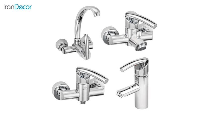 ست شیرآلات اهرمی قهرمان مدل تنسو 2