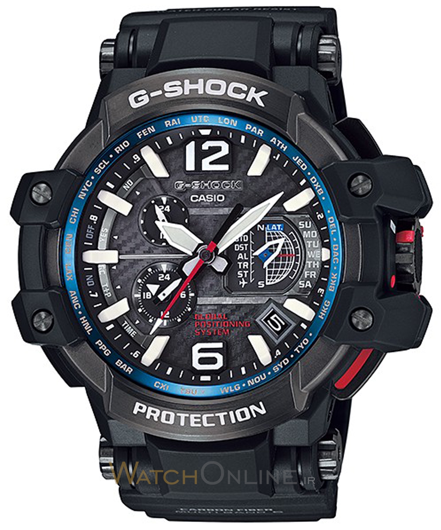 ساعت مچی مردانه کاسیو ، زیرمجموعه G-Shock, کد GPW-1000-1ADR