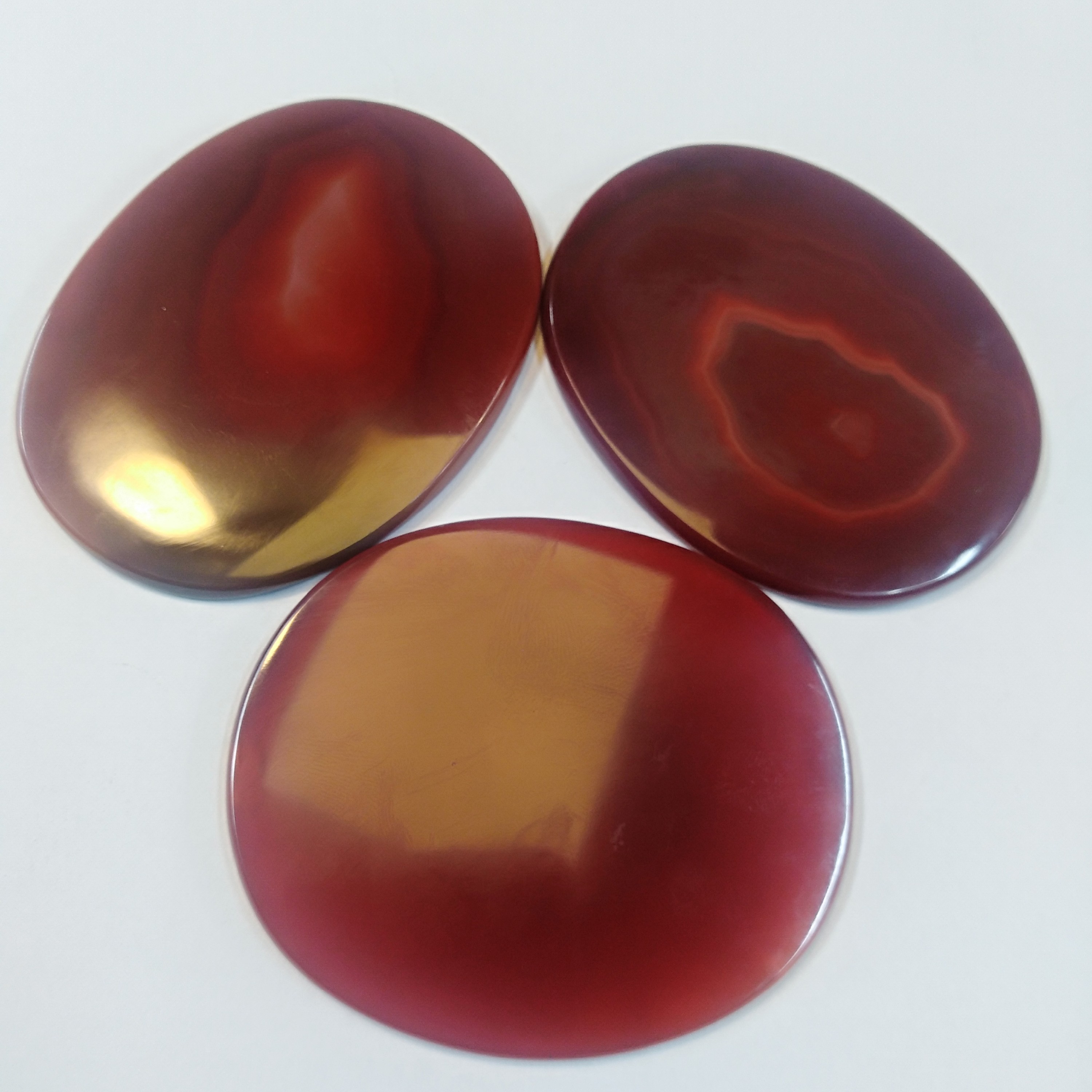 سنگ عقیق سرخ مدالی درجه 1 