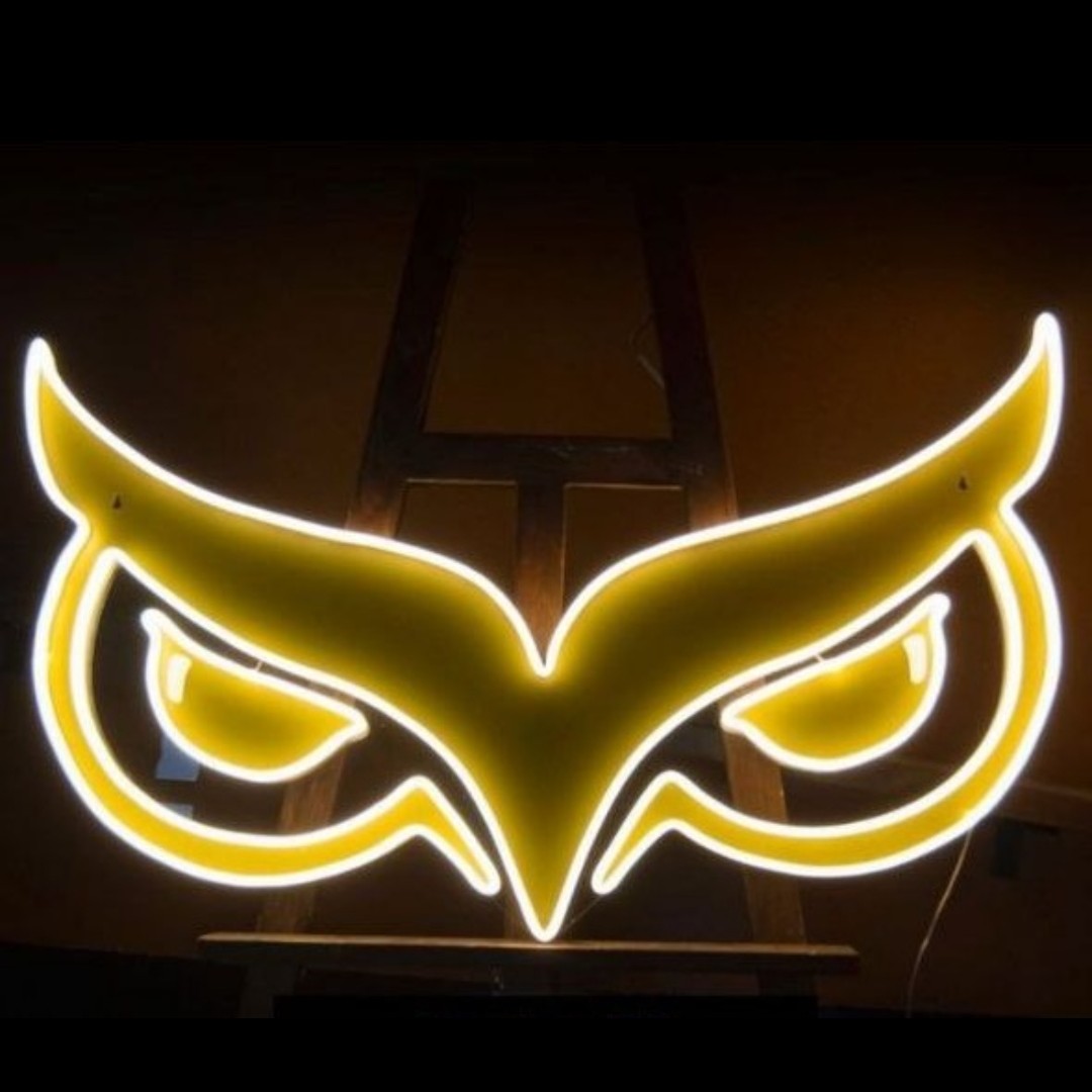 چراغ خواب مدل صورت جغد  رنگ زرد انبه ای  ابعاد 19 در 28 cm وزن کمتر از یک کیلو همراه آدابتور