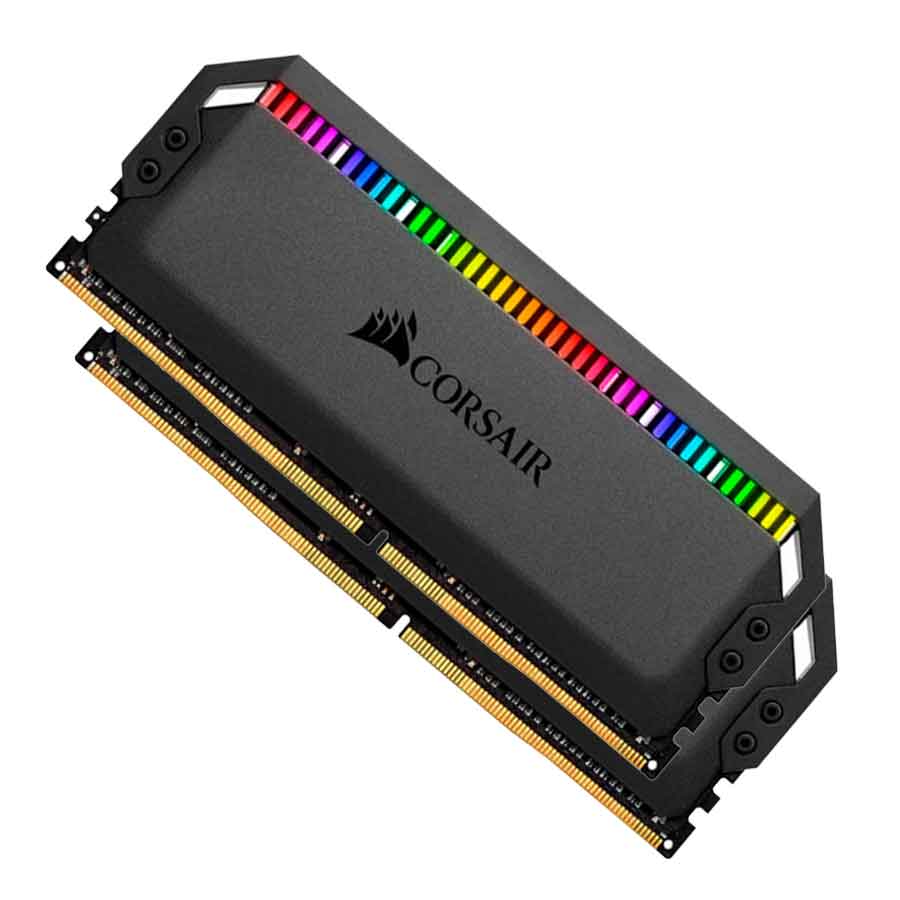 قیمت و خرید رم کورسیر مدل Dominator Platinum RGB Black 64GB DUAL 3600MHz CL18 DDR4 | یاس ارتباط