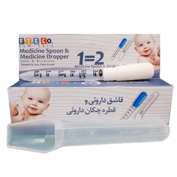 قاشق دارویی و قطره چکان دارویی فناور طب اسپادانا FTE CO