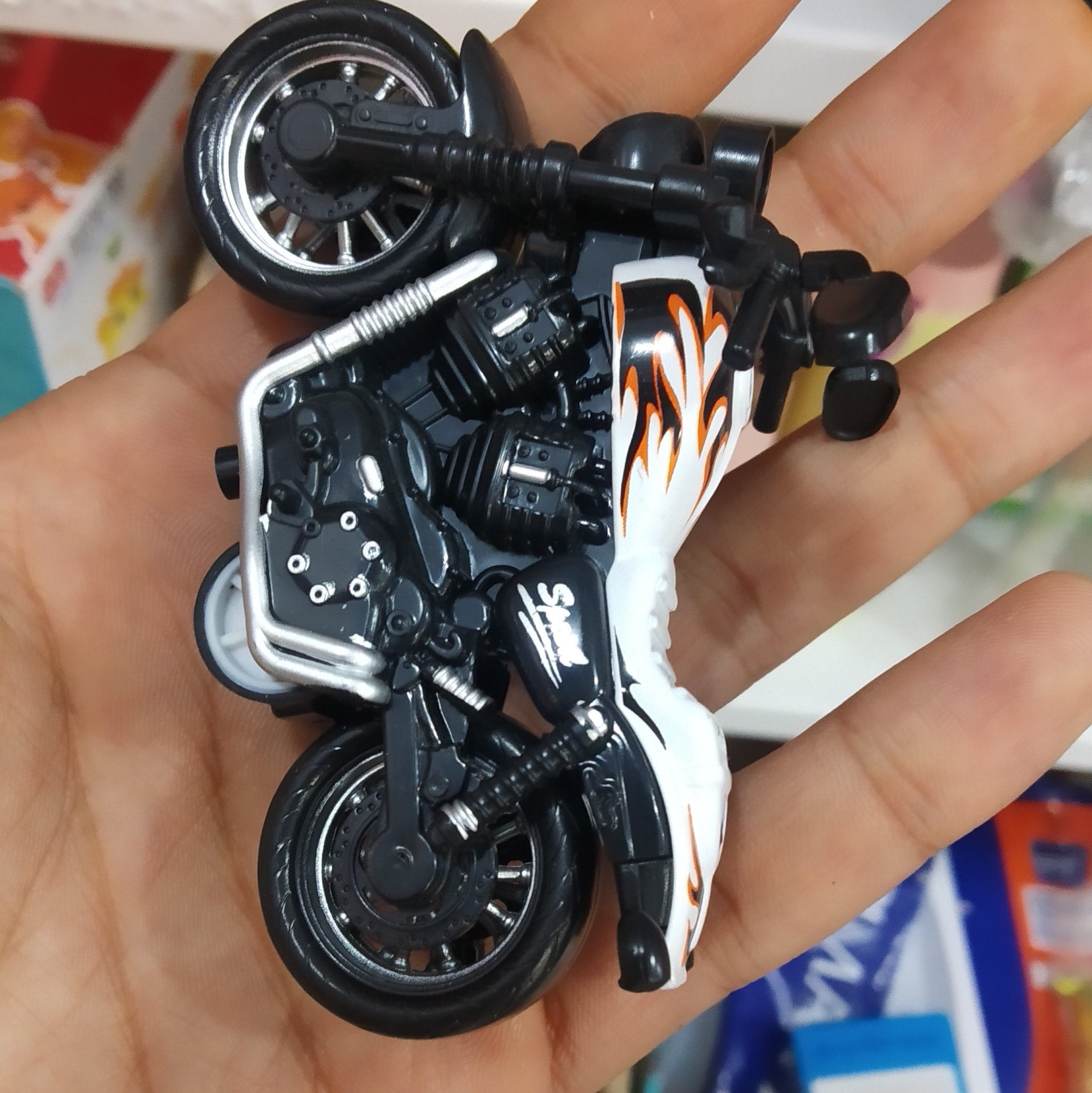 موتور سیکلت فلزی قدرتی و کلکسیونی خارجی 