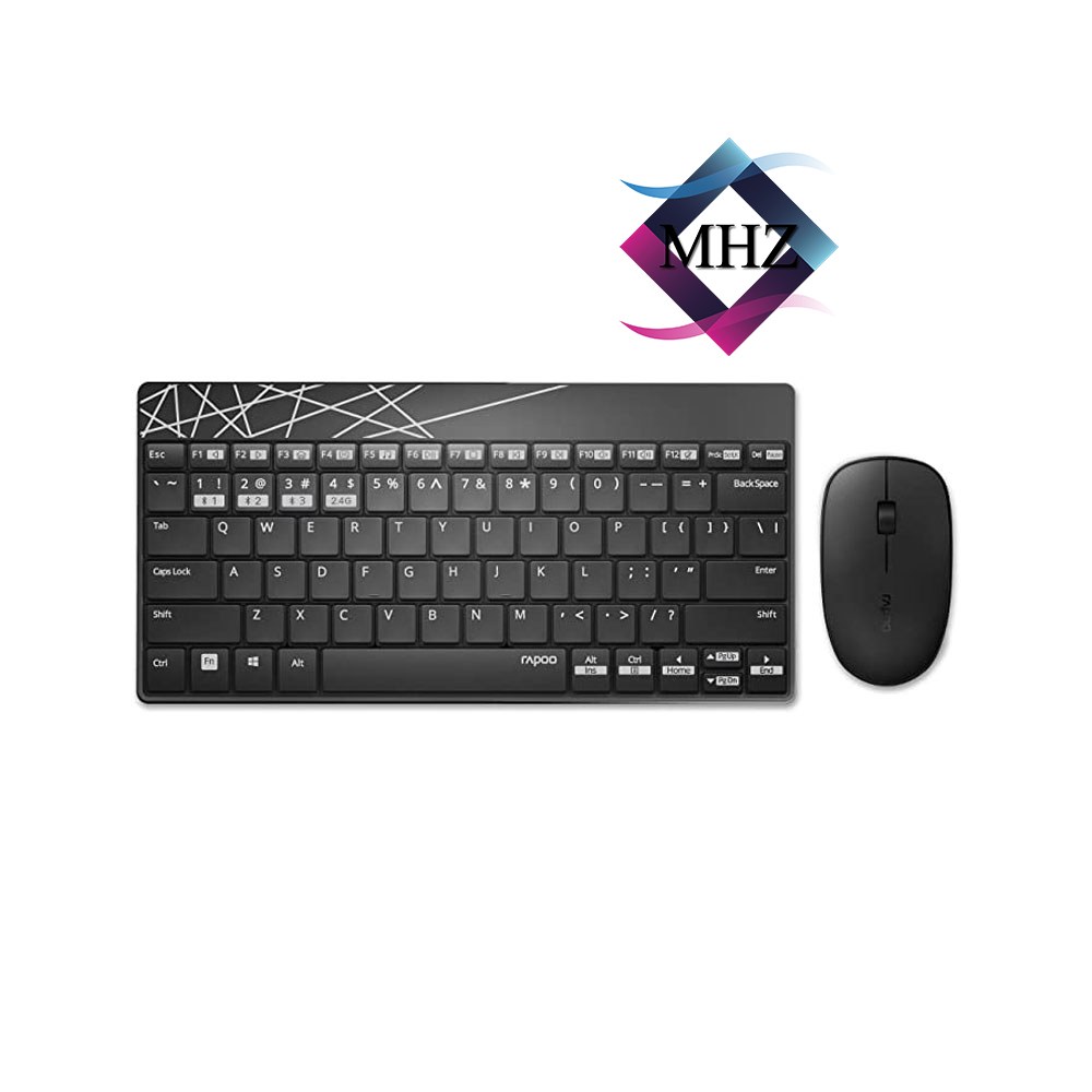 ماوس و کیبورد Rapoo 8000m