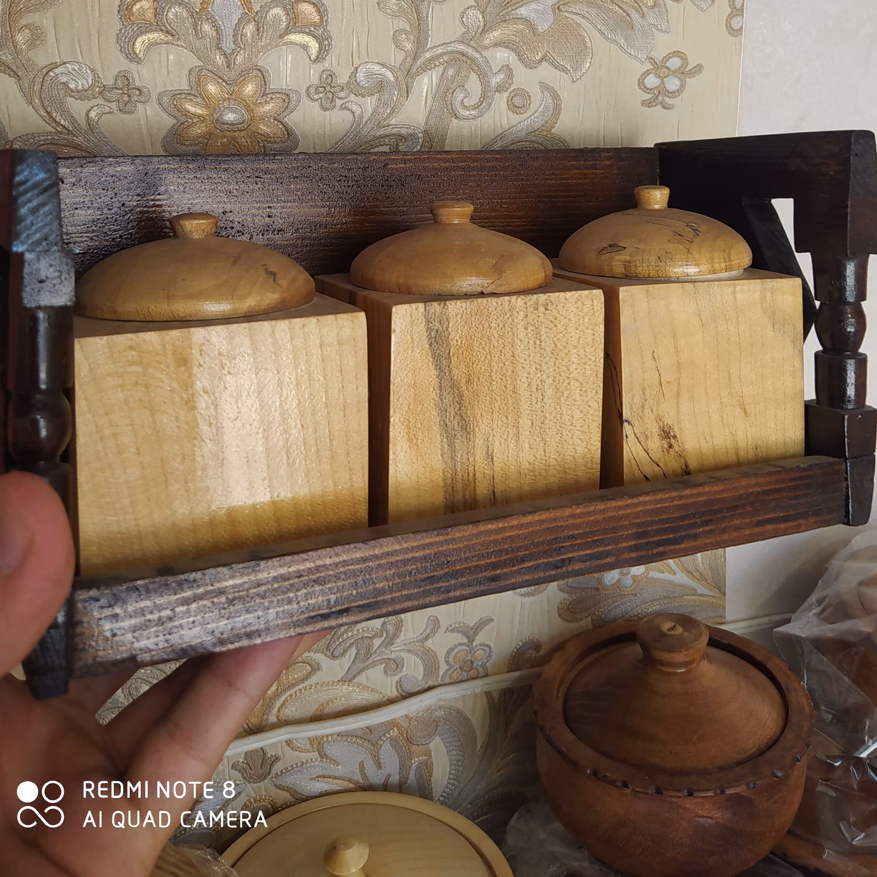 جا ادویه چوبی