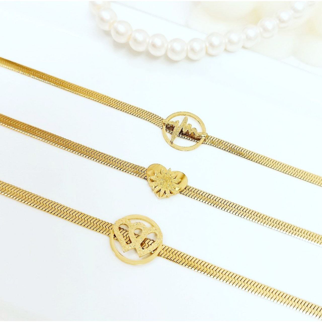 دستبند ماری استیل
رنگ ثابت و ضد حساسیت