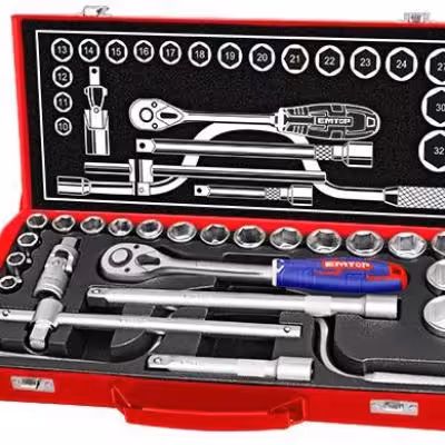 جعبه بکس 24 پارچه درایو 1/2 درجه یک ایمتاپ emtop مدل ESKT12243