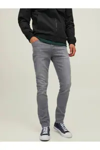 شلوار جین خاکستری مردانه Jack Jones Glenn Am 905 12212785 Jack &amp; Jones