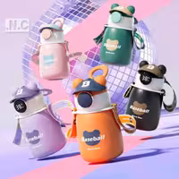 فلاسک نوشیدنی 450 میل با نشانگر دما Baseball