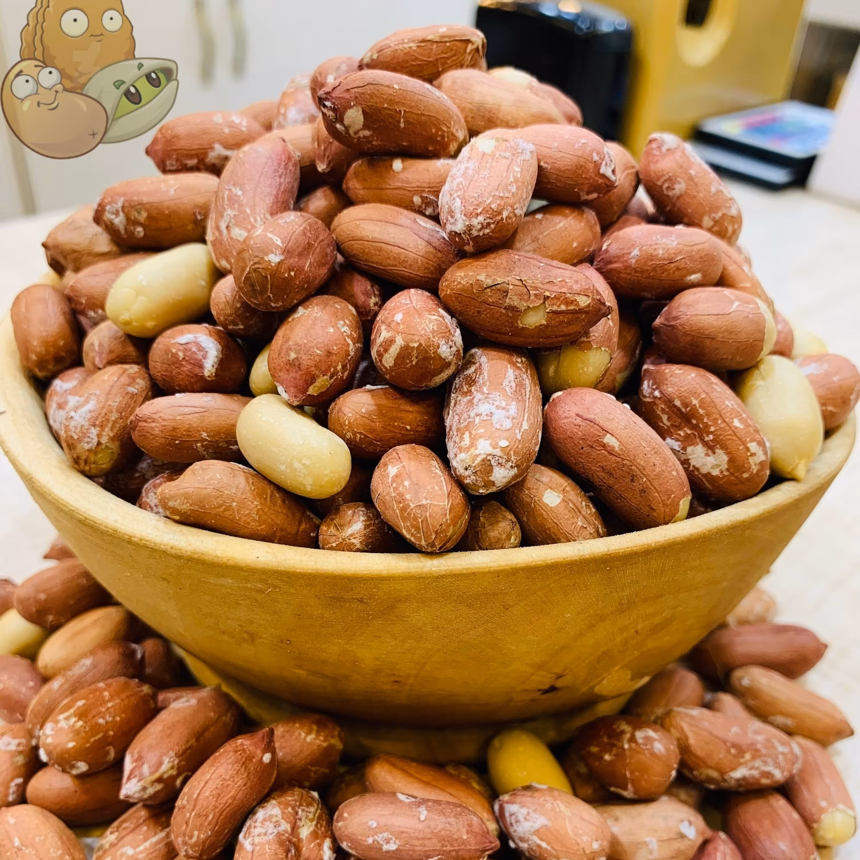 بادام زمینی پارس آباد درجه یک 2000گرمی ارسال رایگان