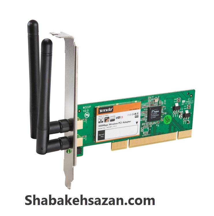 کارت شبکه USB بی‌سیم تندا دبلیو 322 پی پلاس