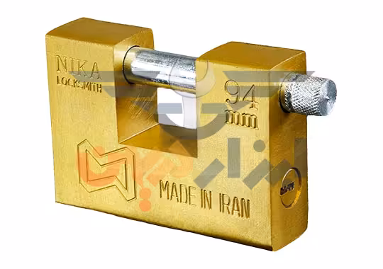 قفل کتابی نیکا طلایی 94 nika