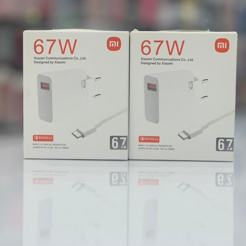 کلگی شارژر 67 وات شیائومی 