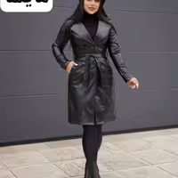 مانتو چرم مایسا در دو سایز