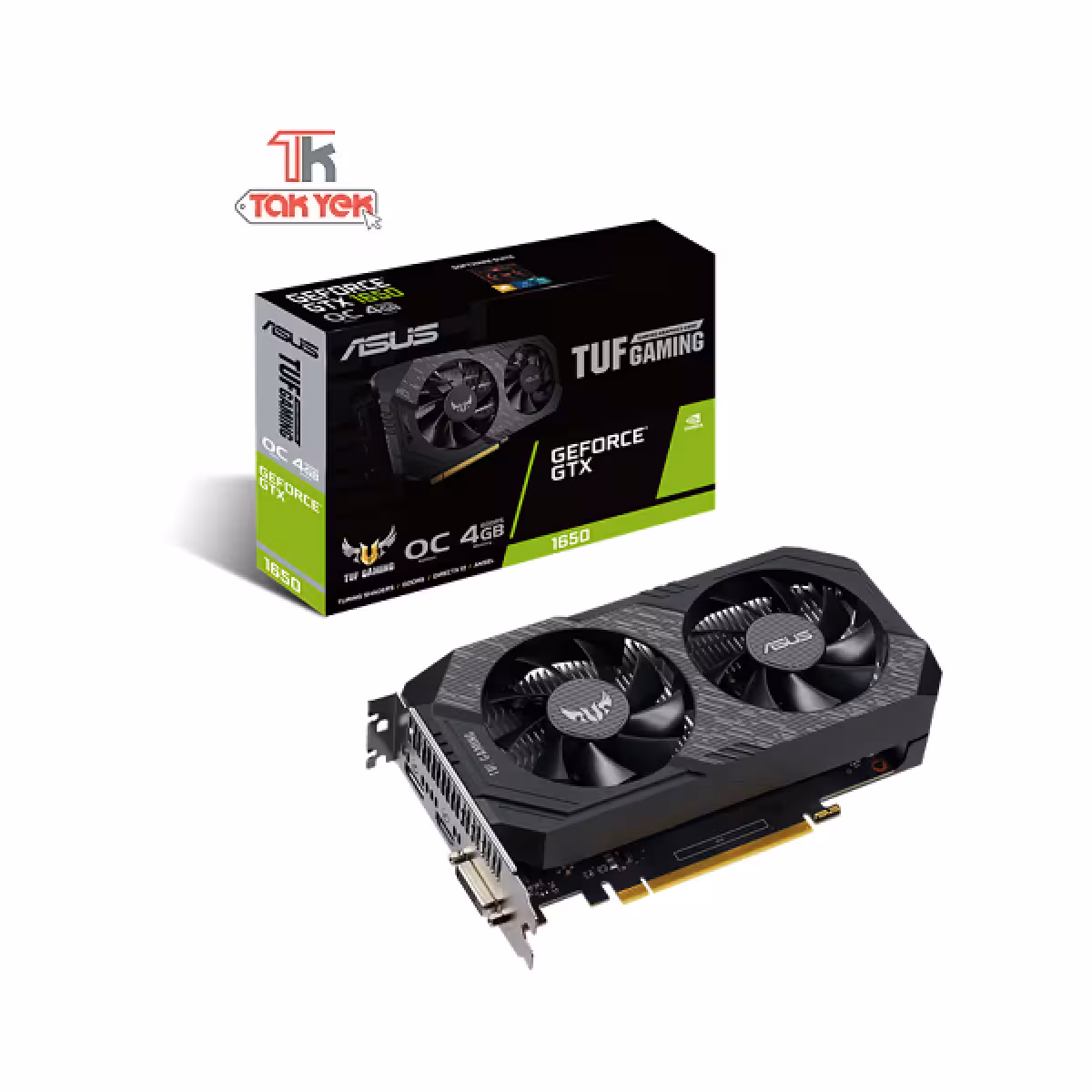 کارت گرافیک ایسوس مدل  ASUS GTX1650 TUF GAMING O4G