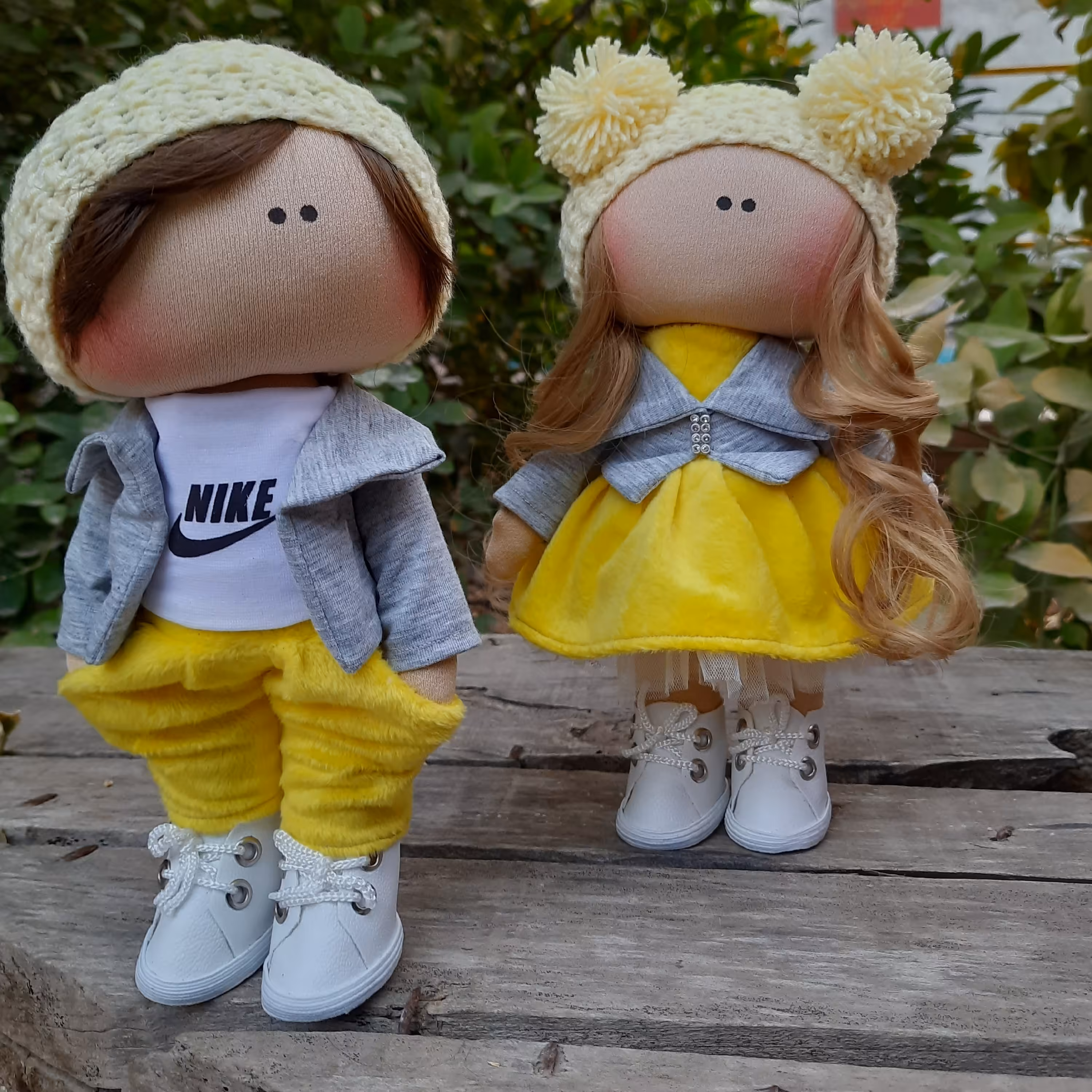 کادو دخترانه.عروسک ولنی.عروسک دخترونه.عروسک پسرونه دستساز حدودا 30 سانتی سرچرخشی-کادو پسرونه -عروسک روسی-هدیه خاص