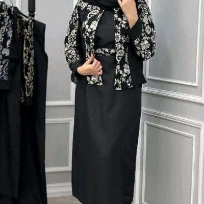 سه تیکه کت و سارافن و کمربند مدل آرنیکا