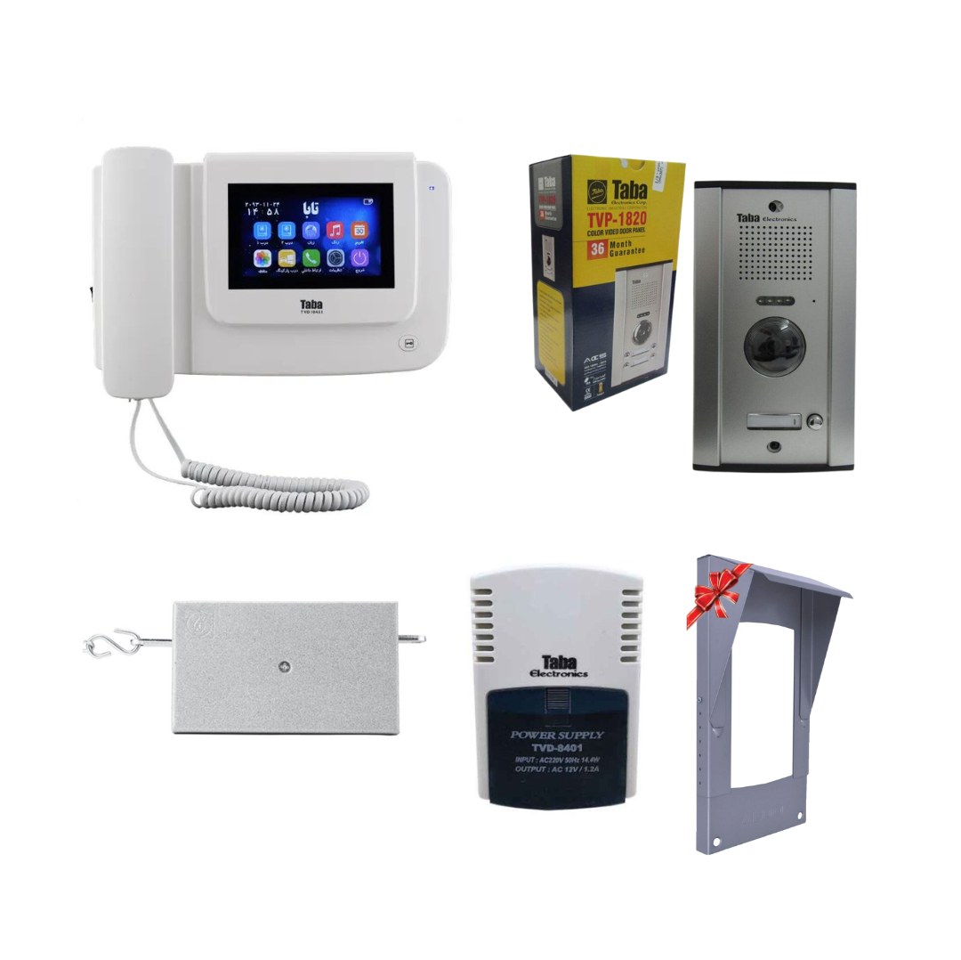 پک آیفون تصویری تابا مدل TVD1043