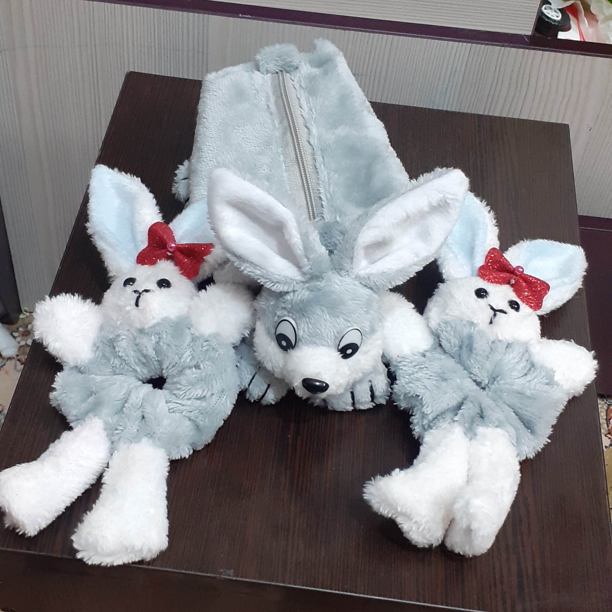 ست جامدادی و کش مو  