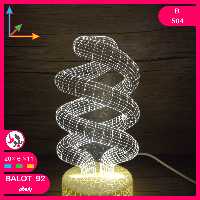 بالبینگ چراغ خواب سه بعدی B504