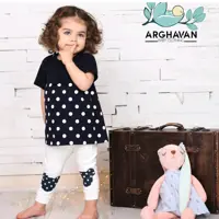 بلوز و شلوار نخ پنبه طرح مینی موس