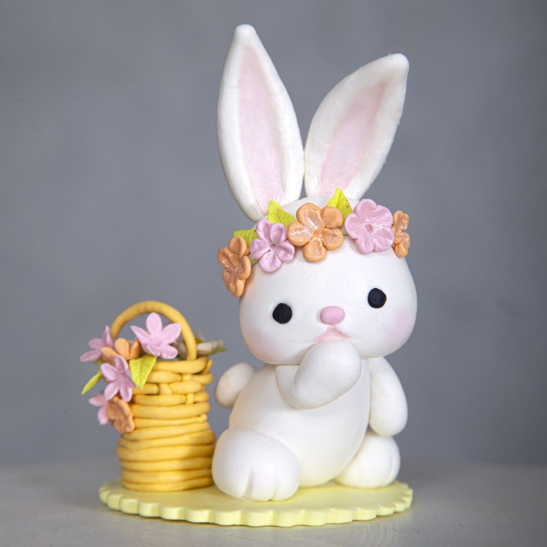 عروسک خرگوش تاپر کیک