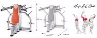 دستگاه پرس سرشانه وزن آزاد متناوب BH SHOULDER PRESS CONVERGENT