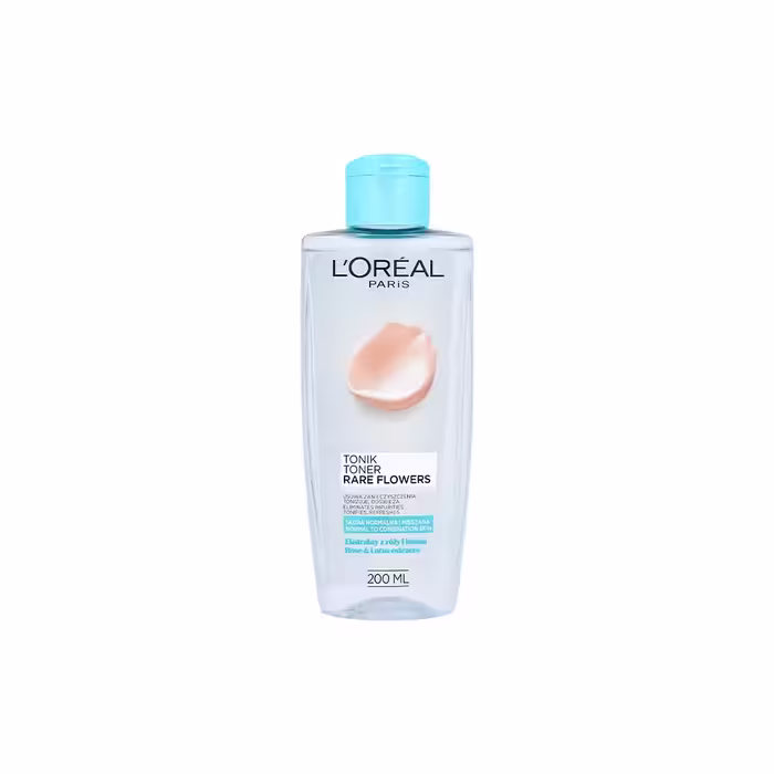 تونر پوست نرمال تا مختلط لوریل Loreal Rare Flowers