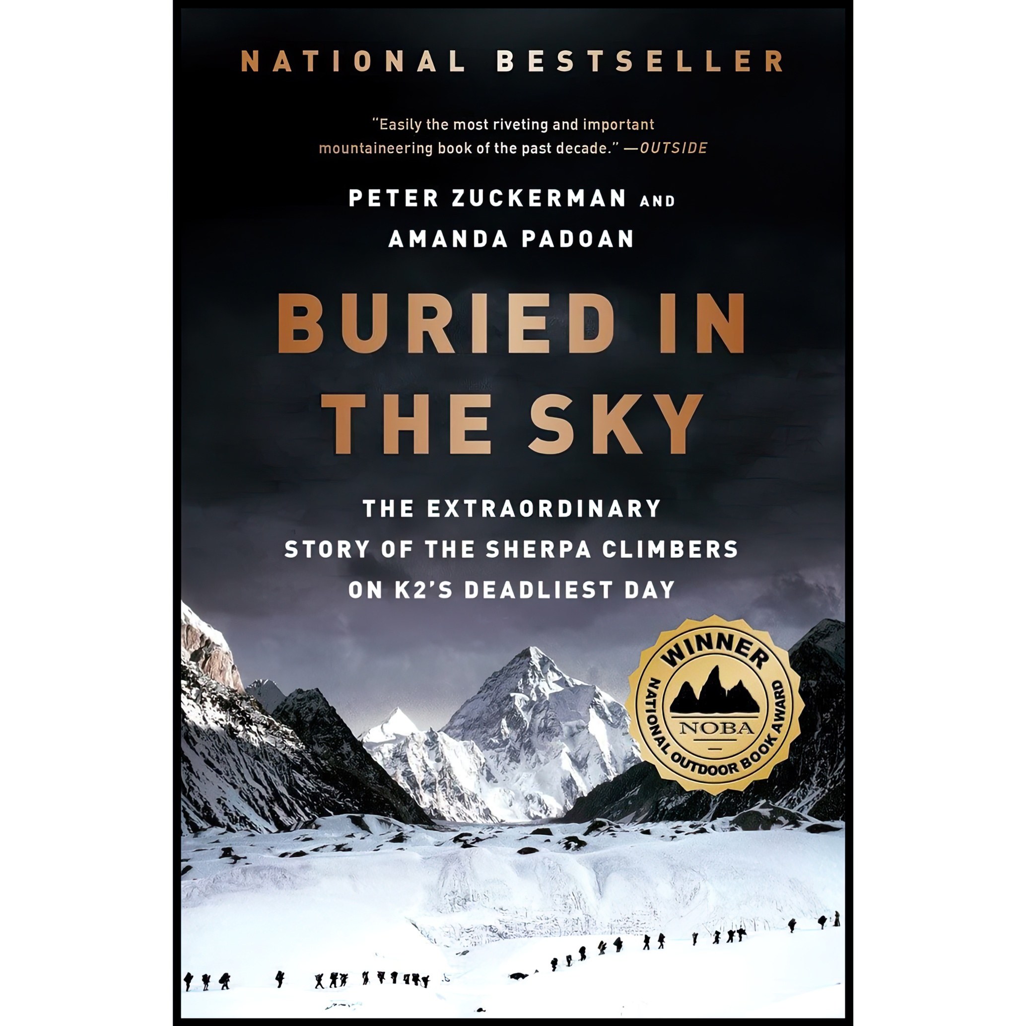 کتاب زبان اصلی Buried in the Sky اثر Peter Zuckerman and Amanda Padoan