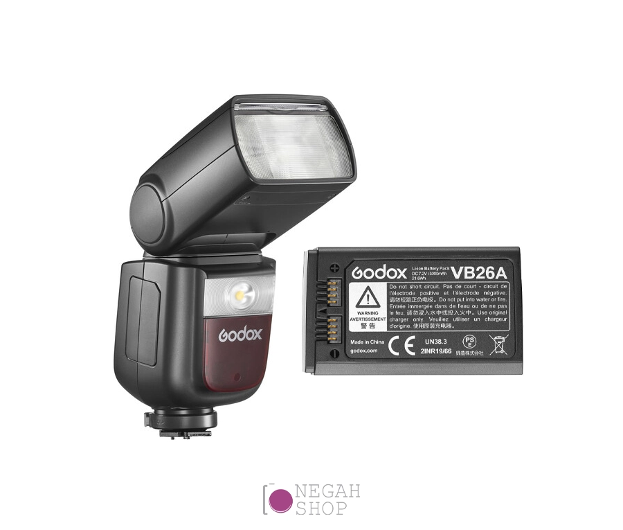 فلاش اکسترنال گودکس Godox V860 III S برای سونی به همراه باتری اضافه