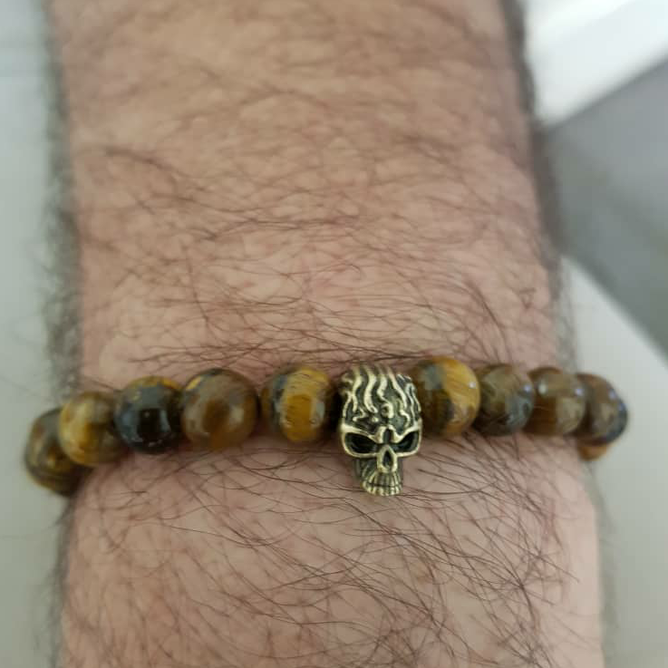 دستبند سنگ چشم ببر
