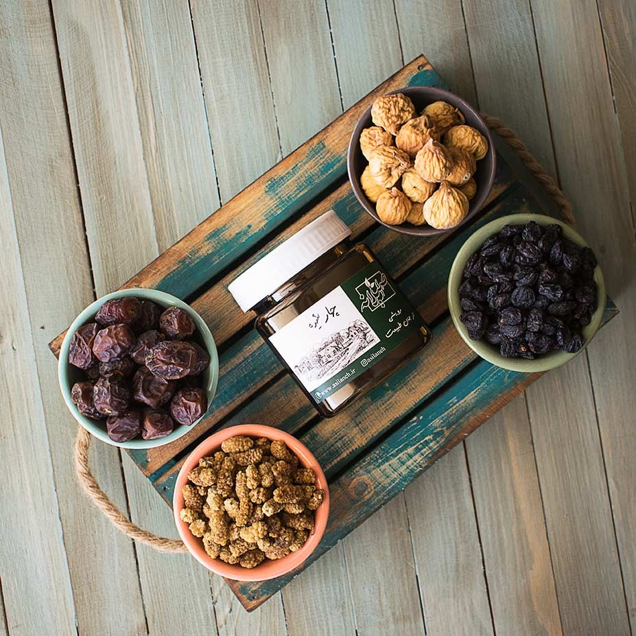 چهار شیره اصیلانه ( ظرف 500 گرمی)