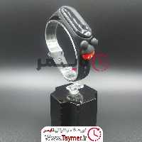 ساعت طرح شیائومی بند سیلیکونی دیجیتالی کپسولی دخترانه پسرانه مشکی مدل میکی موس