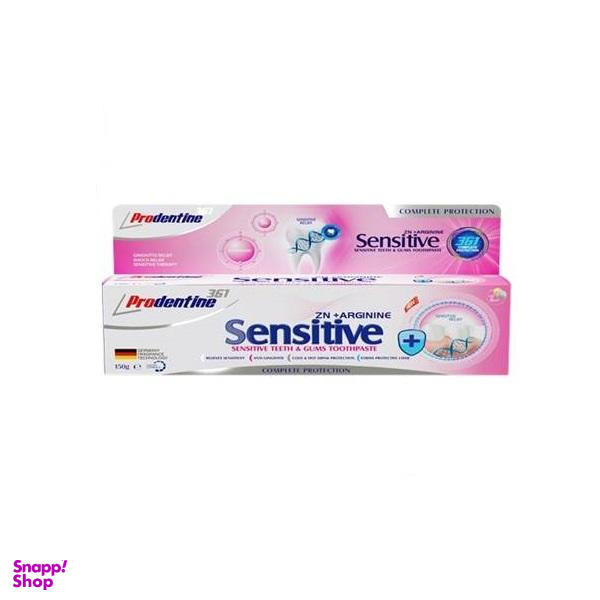 خمیر دندان پرودنتین مدل Sensitive حجم 150 میلی لیتر