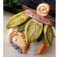 شکلاتخوری سرامیکی دستساز لعابدارکوره ای(پس کرایه)