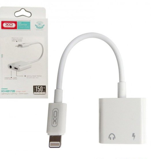 تبدیل Lightning به جک 3.5 میلی متری ایکس او (XO) مدل XO-NB172B

