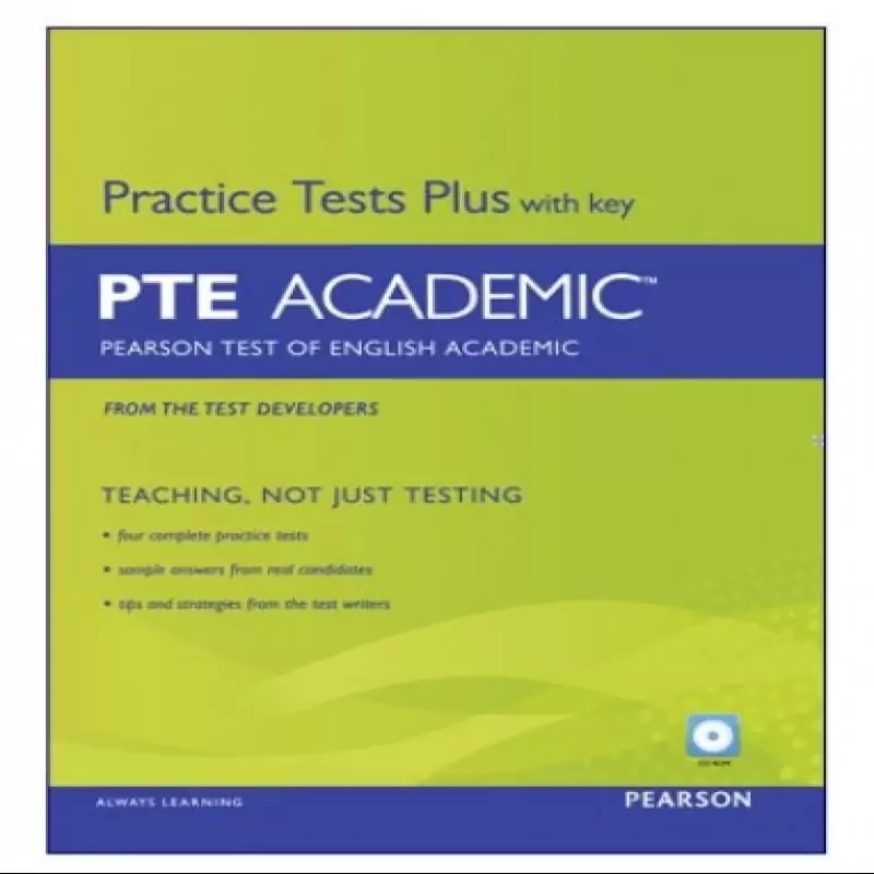 Practice Tests Plus PTE Academic کتاب