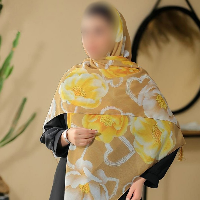 روسری طرح بهار 8