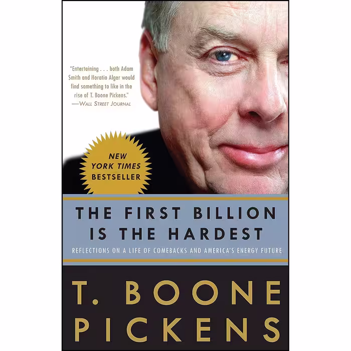 کتاب زبان اصلی The First Billion Is the Hardest اثر T Boone Pickens