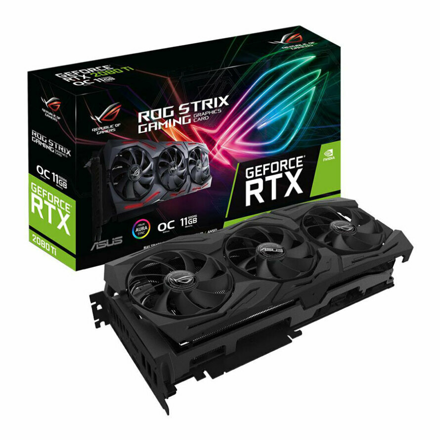 کارت گرافیک ایسوس ROG STRIX RTX 2080 TI O11G GAMING