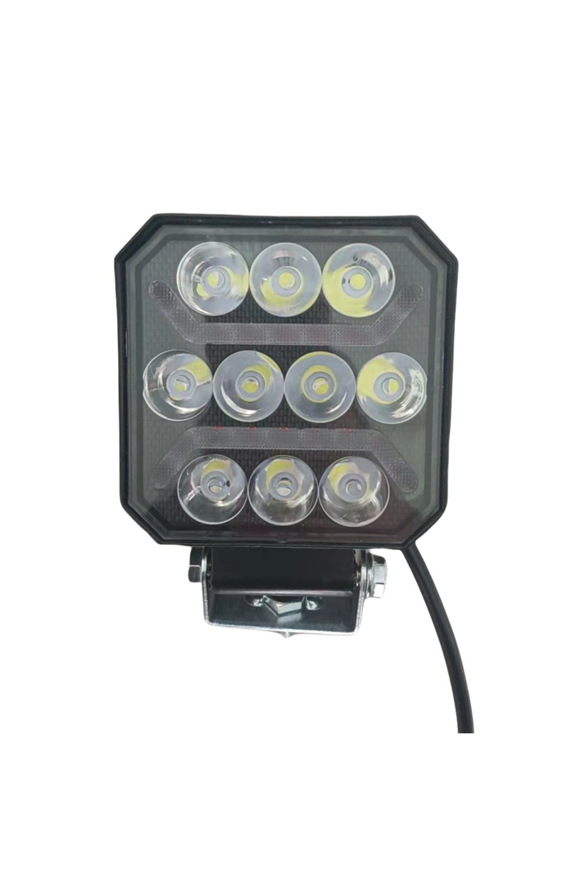 چراغ جلوی خودرو سفید لامپ مه شکن خارج از جاده 10X3 5X12CM 12 80V 35W به عنوان A Genel Markalar